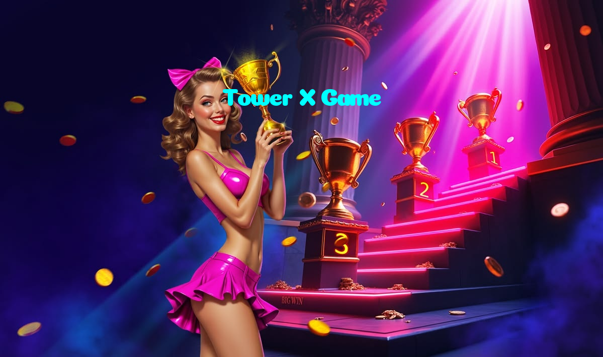 Tower X Game casino presented on mobile device in Pakistan with slots and live games